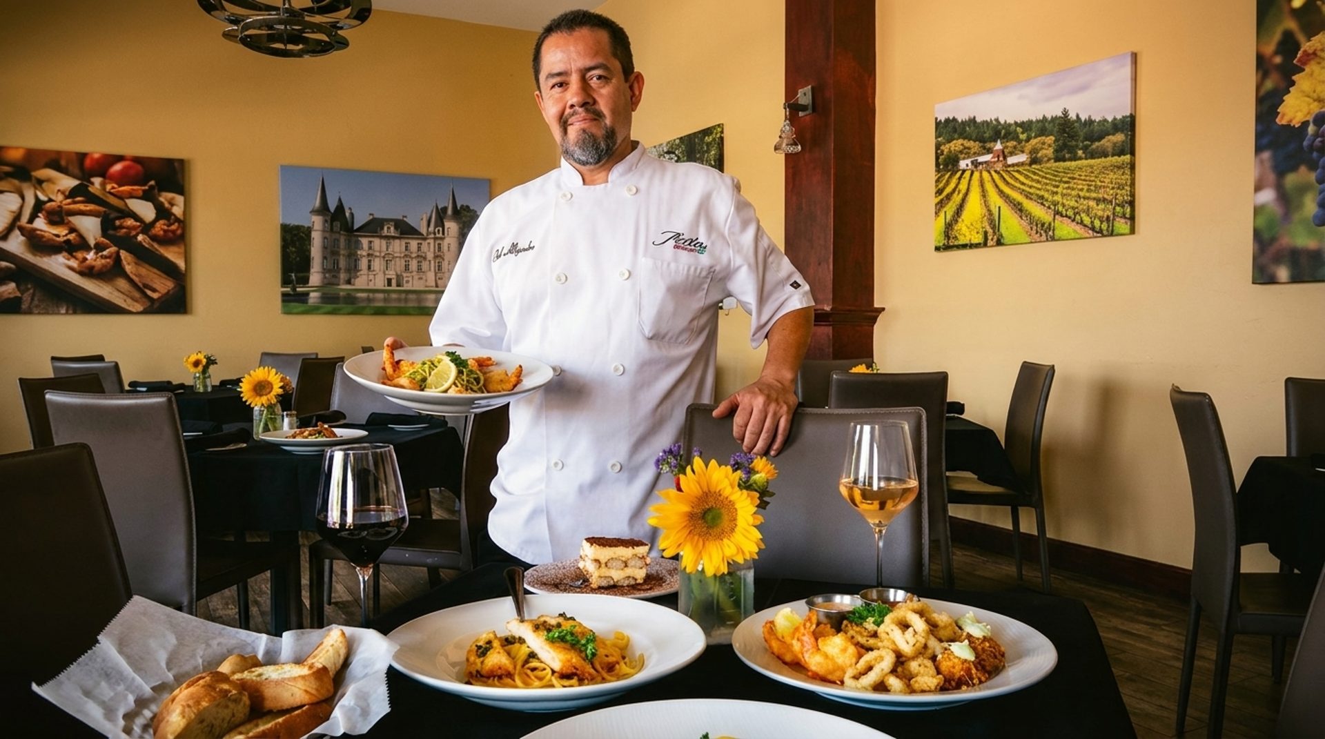 Chef Alejandro’s table