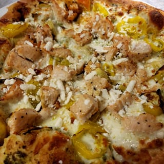 Pesto Chicken Pizza
