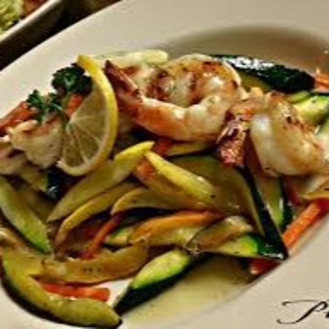 L: Shrimp Alla Griglia.